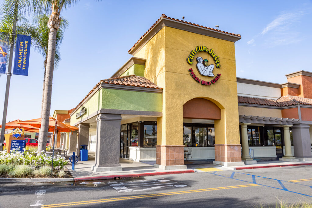 Cancun Juice First location in Anaheim CA